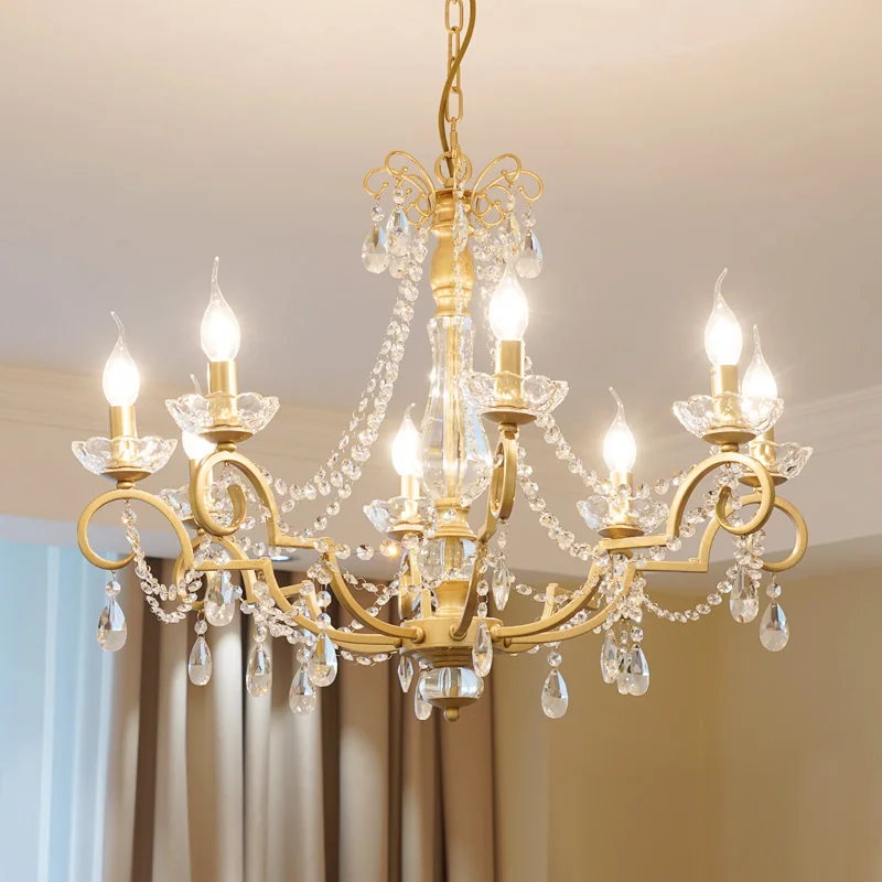 

Modern Crystal LED Ceiling Lights Lighting Living Room Bedroom Molecular Ceiling Multiple heads Creative Home Lighting