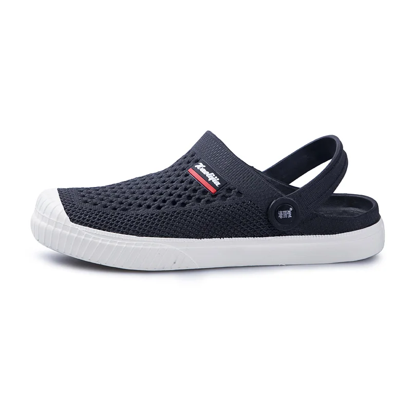 WeiDeng Antiskid Comfortably Summer Beach Water Shoes For Men Sports Sneakers Hiking Sandals Breathable Croc Sandals Slip On
