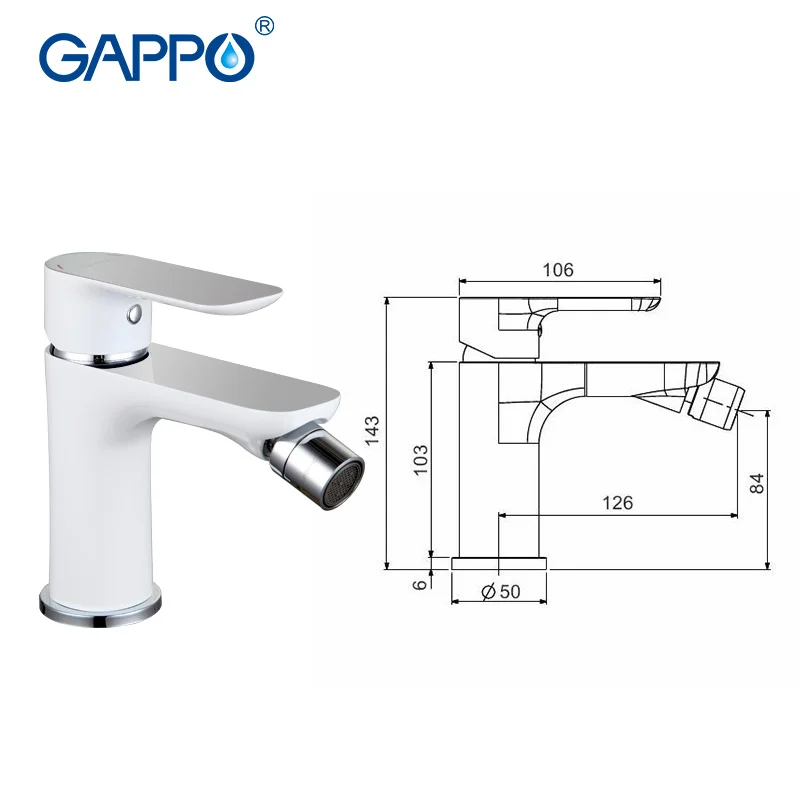 Günstige GAPPO bidet dusche set bidet wasserhahn bad wasserhahn bidet dusche spray messing wc bidet mischbatterie Becken waschbecken Wasserhahn GA5048