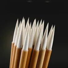 Расширенные мягкие шерстяные волосы Китайская каллиграфия кисти ручка длинные шерстяные кисточки для письма для обычного сценария Кисть ручка для начинающих