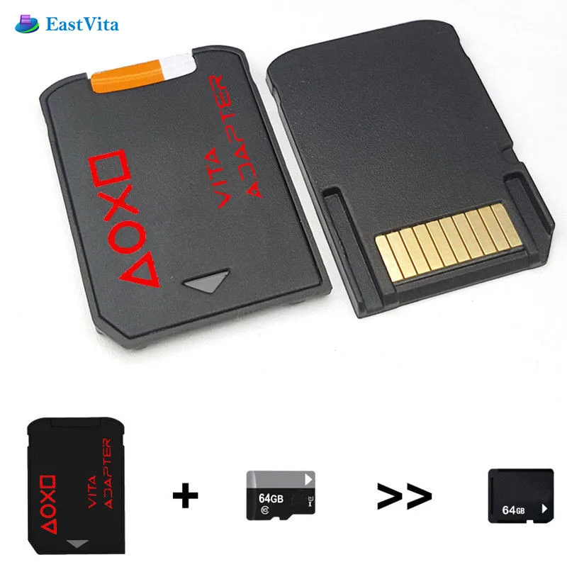 Карта для игры SD2Vita версии 3 0 адаптер карты Micro SD PS Vita 1000 2000 PlayStation VITA r45|Картриджи| |