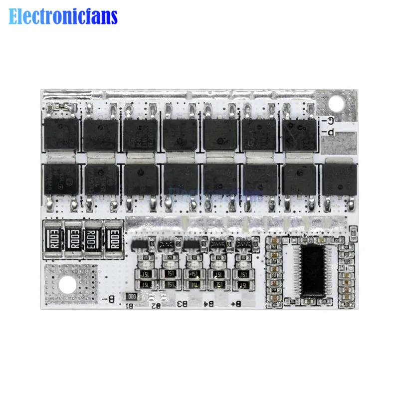 

4S 16.8V 100A BMS Li-ion LiFePO4 LiFe LMO Lithium Battery 18650 Charger Protection Circuit Board Module 14.4V 14.8V 16.8V
