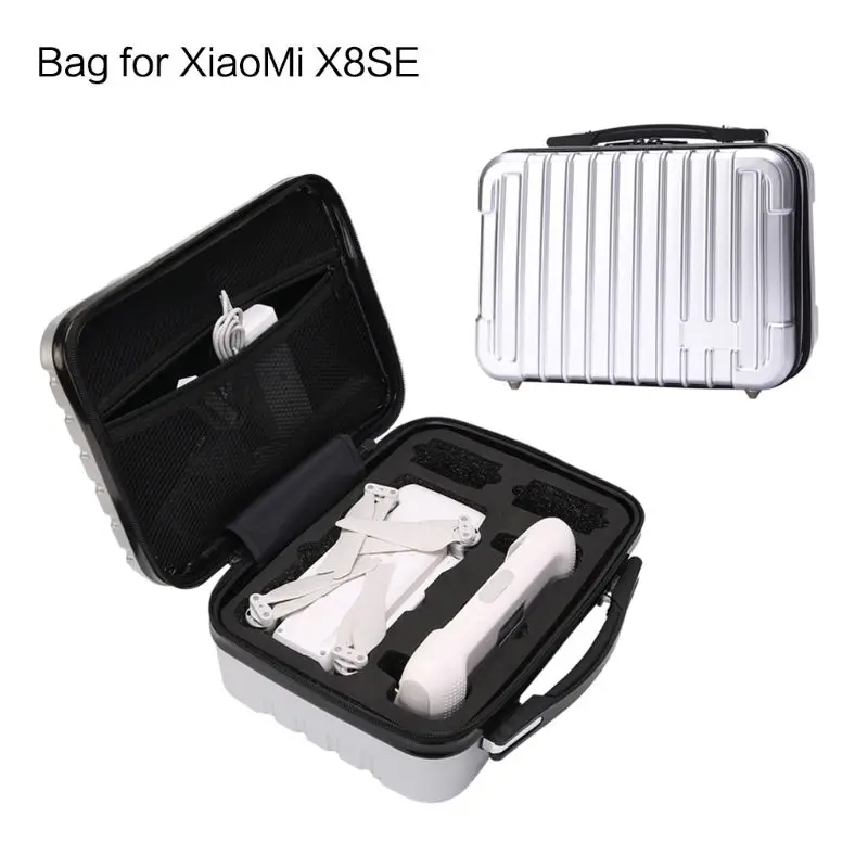 Portable Waterproof Hard Plastic Storage Bag Handbag Carrying Case Suitcase for Xiaomi X8SE Drones Accessories