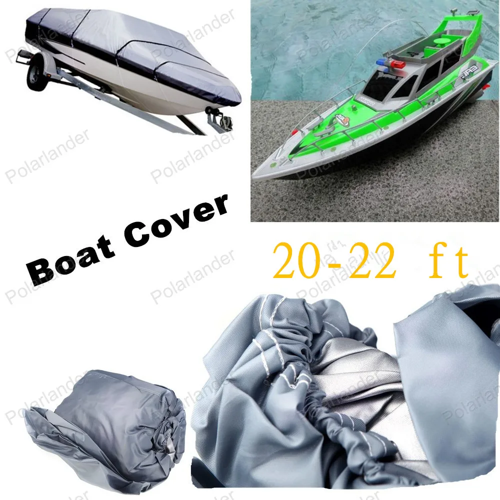 Горячая лодка coverSpeedboat чехол Чехол для рыболовной лодки лодка Крышка Trailerable рыба лыжный v-корпус погодостойкий УФ Защита от снега