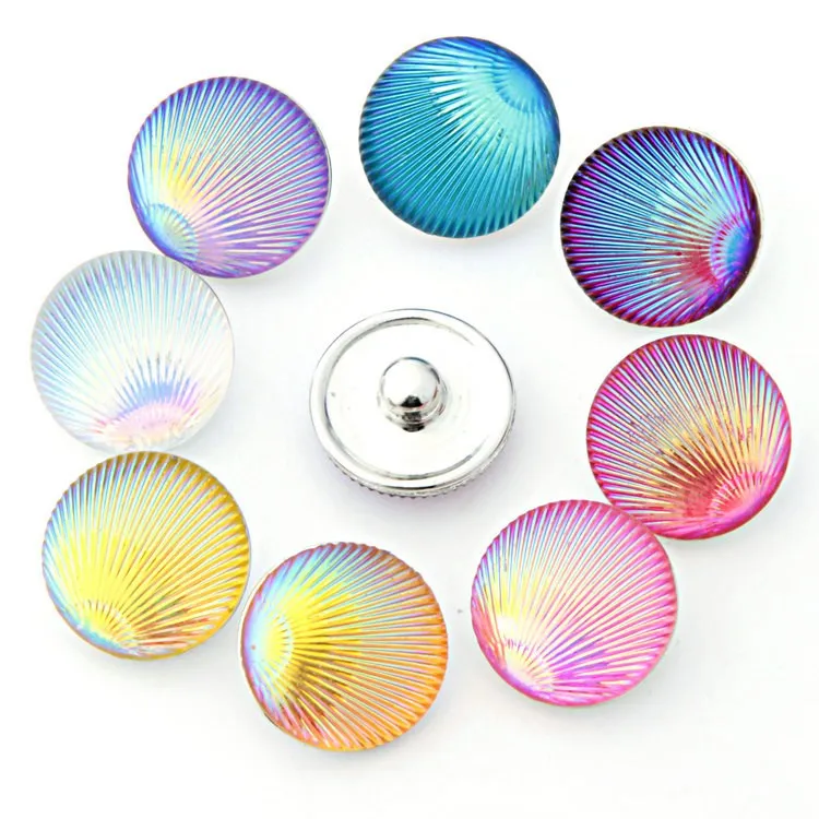 

New resin Snap Jewelry 18mm Snap Buttons DIY Buttons For Women TZ5021
