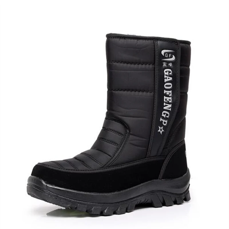 Womens Snow Boots Metal Flower Decoration Anti Skid Rubber Bottom Winter Warm Cotton Lining Shoes