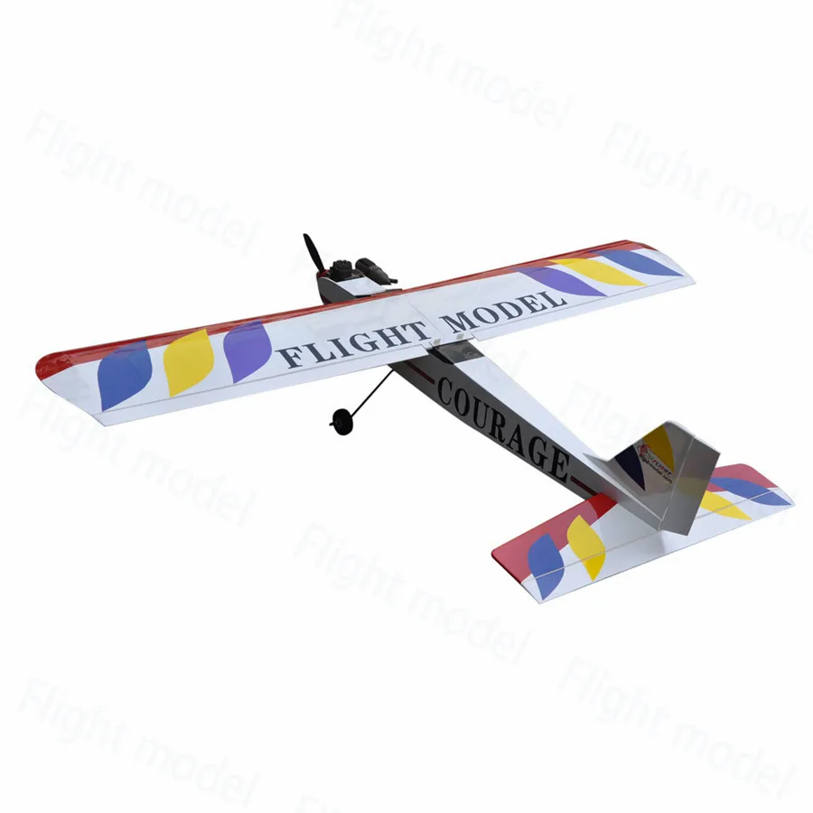 Плоская модель RC Balsa дерево Nitro тренажер самолет ARF 4CH отчарование 10 59 4&quot|trainer