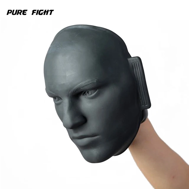 Vivid Rubber Human Dummy Face Mitt Boxing Kicking Pad MMA Taekwondo Jab