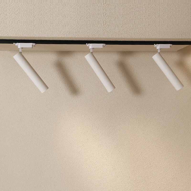 Длинная трубка LED COB рельсовый свет 12 Вт 15 20 30 прожектор Регулируемая рельсовая