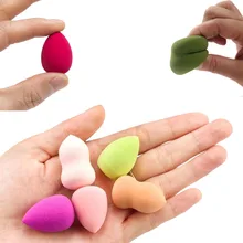 10 шт./компл. мини капельница Тыква мягкий макияж спонж для нанесения пудры основа Макияж Косметический консилер Выделите слоеное лицо косметические инструменты подарок