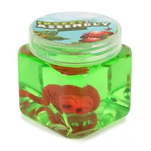 Подарок для детей насекомое кристалла желе игрушка мягкая слизь Ароматизированная игрушка для снятия стресса забавная Шлама Игрушки#1204