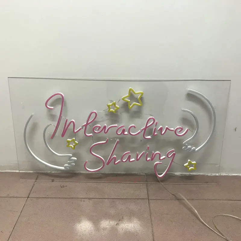 Tubo de Néon Sinal de Iluminação ao ar Livre Natal Decorar Macio 4 Personalizado ao ar livre 3D sinal de