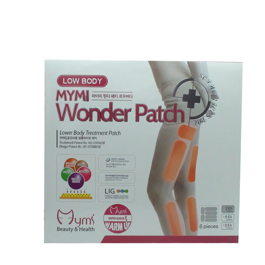 Buy 6Pcs/Box Slimming Patch Leg Weight Loss Products