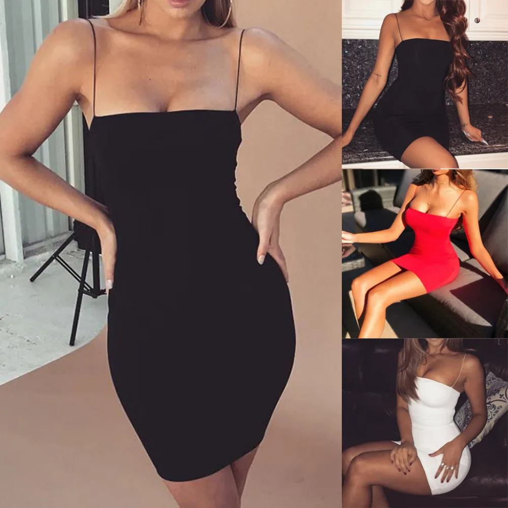 

JAYCOSIN Womens Full Lingerie Strappy Plunge Bodycon Leotard Sling