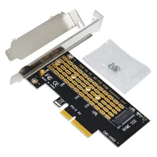 Недавно SSD к PCI Express 4X карты расширения m.2 M адаптер ключ карты Компьютерные аксессуары