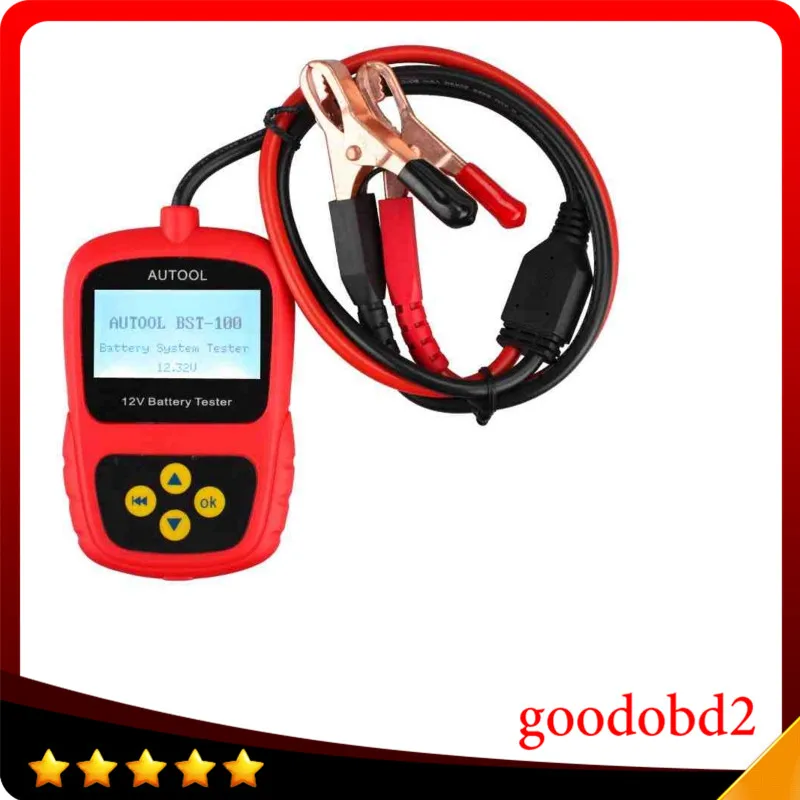 Super Oringinal AUTOOL Car 12V Mirco 100 тестер батареи с портативным дизайном Непосредственное