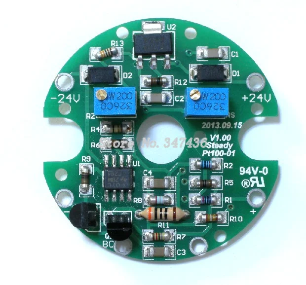 Temperature transmitter PT100 board thermal resistance low temperature drift control module circuit diagram | Обустройство дома