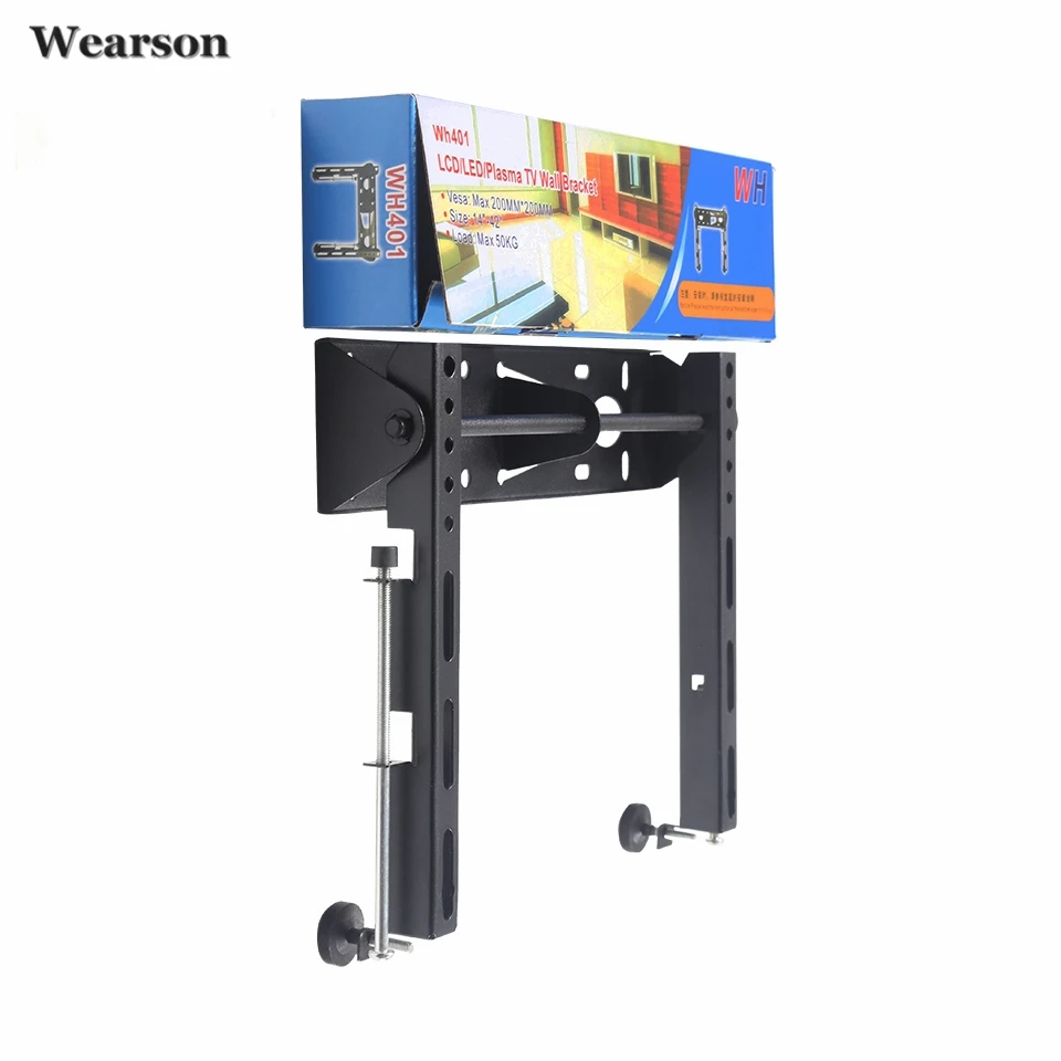 Wearson General LCD TV Hanging Bracket 1.2mm Thickness WH401 Suitable For 14-32inch 100x100 200x100 200x200mm Carry up to 50KG