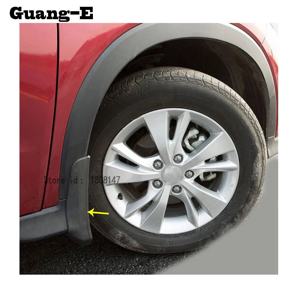 Car Sticker Styling Fender Soft Mudguard Protection Flap Splash Mud Guard Frame 4pcs For Honda Civic 10th Sedan 2016 2017 2018 |