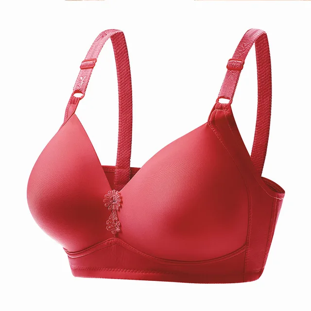 Plus Size Womens Push Up Bra Wireless Bralette Lingerie Sexy Underwear