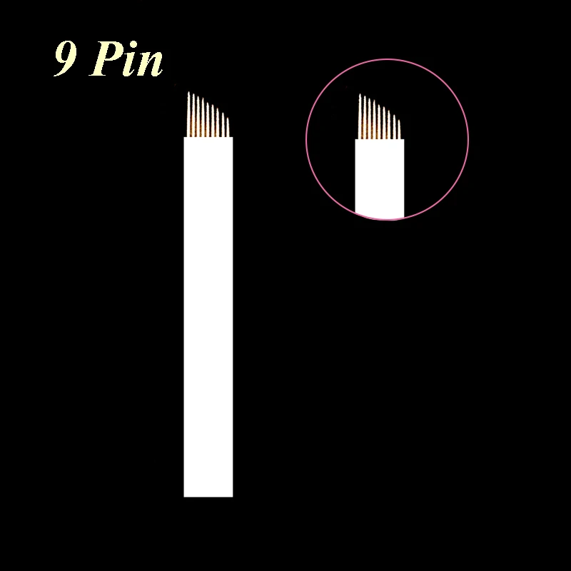 agulha tebori 9 pins