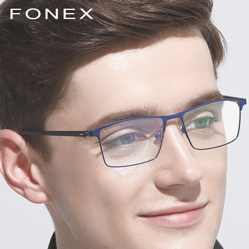 Buy TR90 Titanium Optical Glasses Frame Men Ultralight