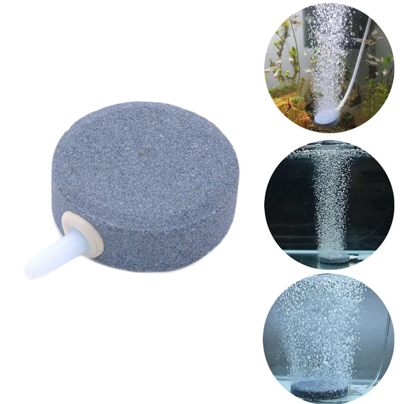 

4cm Aquarium Air Bubble Stone Disk Fish Tank Pond Oxygen Aerator Bubble Plate Air Pump Aquarium Accessories