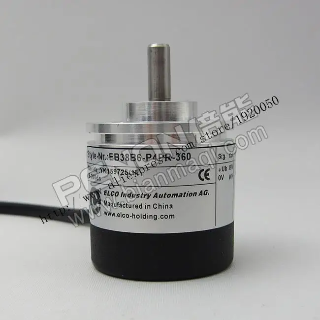 

stock Elco ELCO EB38B6-P4PR-360 rotary pulse encoder 360 outer diameter 38mm