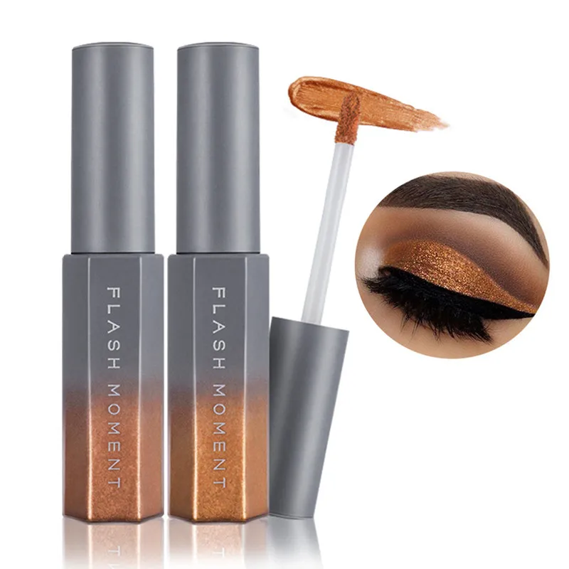 

Glitter Eye Shadow Liquid Shimmer Single Eyeshadow Pearl Highlighter Powder Cosmetic Makeup Bar Maquiagem Profissional Completa