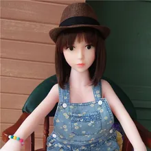 Hot 100CM Top Quality Japanese Silicone Sex Doll, Full Body Men’s Sex Doll, Oral Anal Pussy Vagina Male Sex Toys