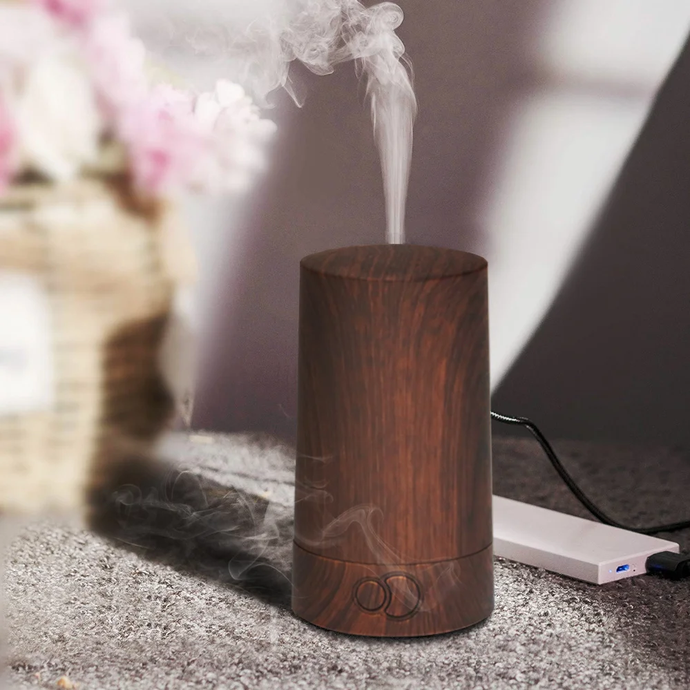 

VVPEC 70ml USB Car Humidifier Essential Oil Diffuser Ultrasonic Mist Maker Aromatic Humidifier And Diffuser For Home Office