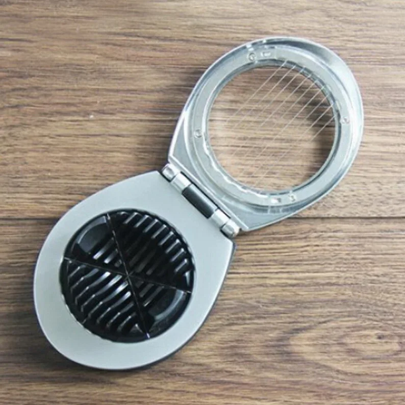 Cut eggs flap Stainless steel quail egg fancy cut egg tool salted