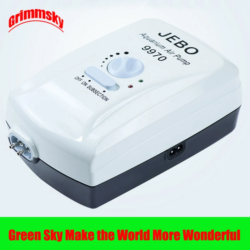 

3.5W 2*4L/Min Double Air Outlet Outdoor Fishing Fish Tank Oxygen Increasing Noiseless Fish Tank Aquarium Oxygen Pump