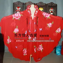 Красный бисероплетенный халат Древняя китайская красота сценический костюм ли юганг крест-Пол косплей одежда полная вышивка