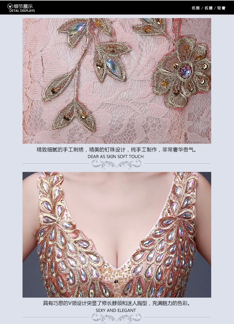 Vestido de Festa кружевные аппликации платья дешевые вечерние платья длинное вечернее платье