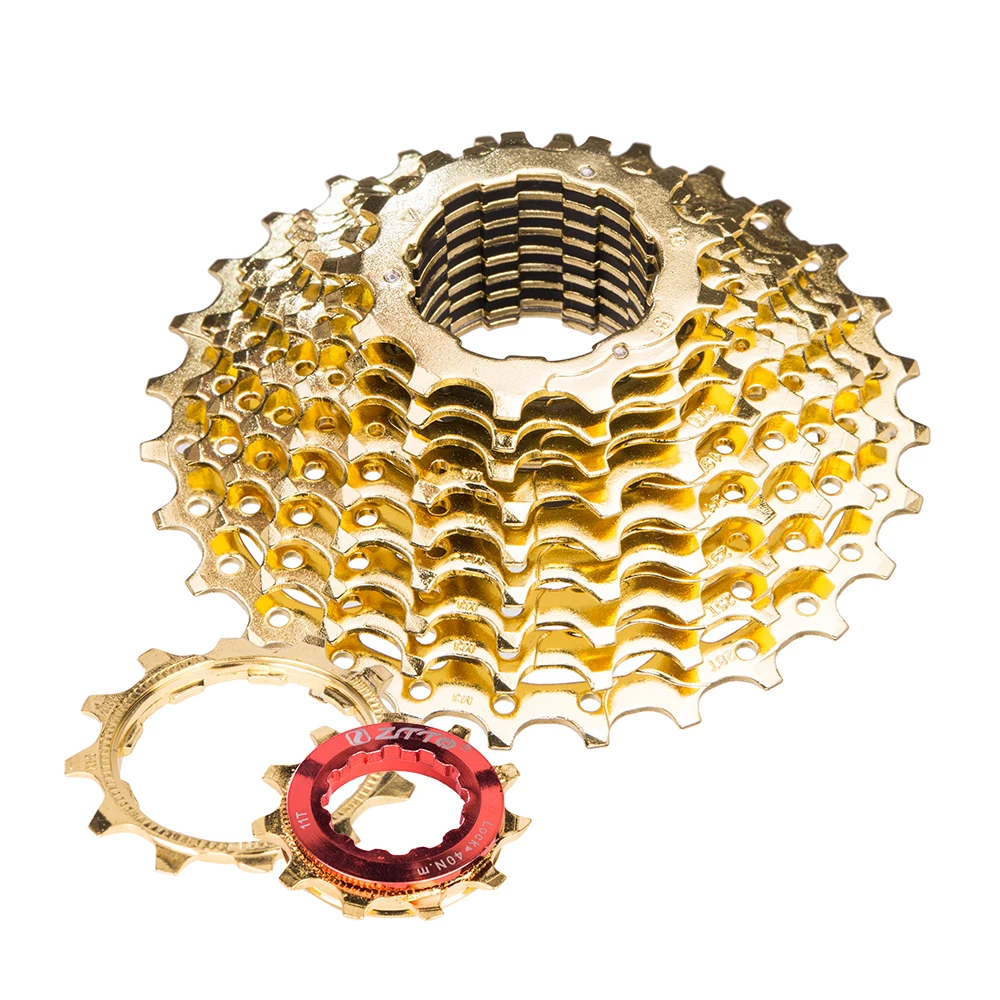 Road Bike 11s 11 28T Gold Golden 22 Speed Freewheel Cassette Sprocket 11 28T for shimano 105 5800 ultegra r8000 Bicycle Parts