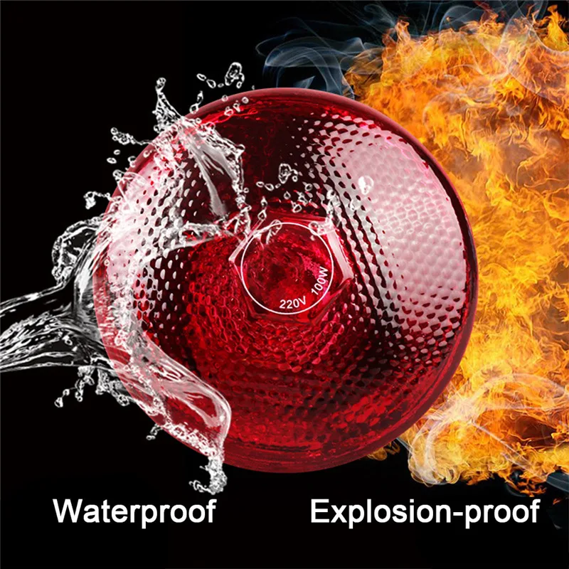 

LED Bulbs Infrared Ceramic Emitter Heat Light BulbPet Heating Bulb Reptiles Lizards Chicken Pigs Insulation Lamp Warmer Light
