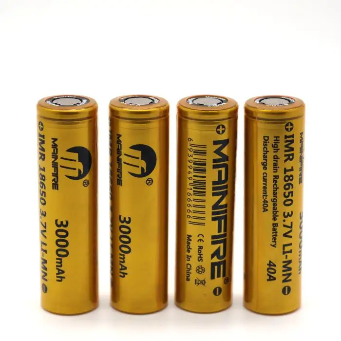 1 шт новая версия Mainifire 18650 3000mah батарея 3,7 v 40a батарея