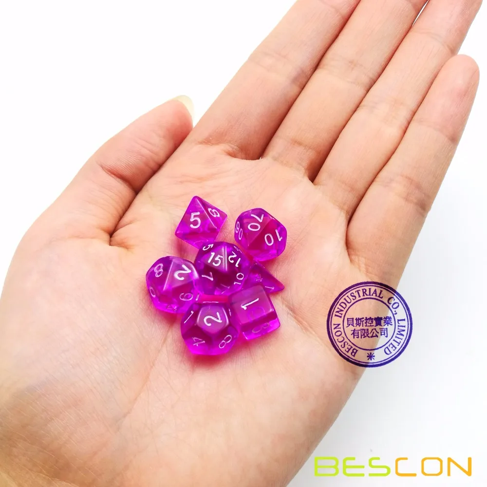 Bescon мини полупрозрачная полимерная фотография 10 мм маленькая ролевая игра набор