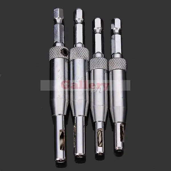 

2 Sets Lot 4pcs Professional Doors Self Centering Hinge Hardware Drill Bit Drill Bit Set Forstner Drill Bits Drill Bit