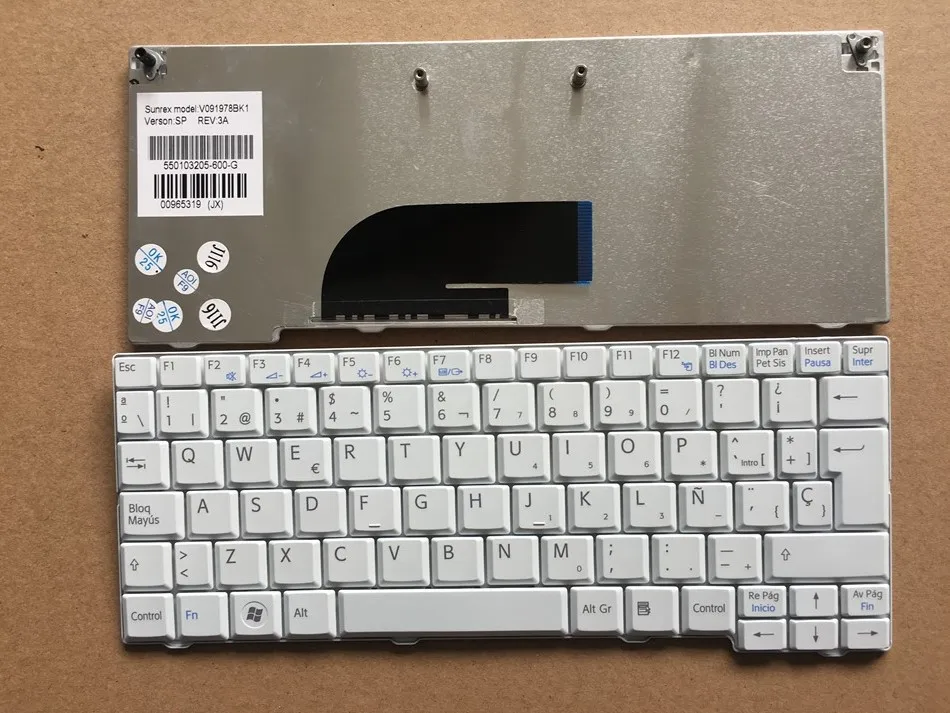 

New SP Spain Keyboard For SONY VPC M VPC-M12 VPC-M21 PCG-21313M PCG-21313L PCG-21311T M125 M128 M128JC Laptop Keyboard