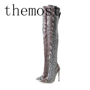 

ARQA Sexy fashion ladies high-heeled shoes boots 12 cm luxury shoes boots boots lady pointed knee
