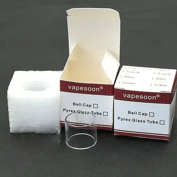 

2pcs Replacement Pyrex Glass Tube for VECO Atomizer tank glass tube