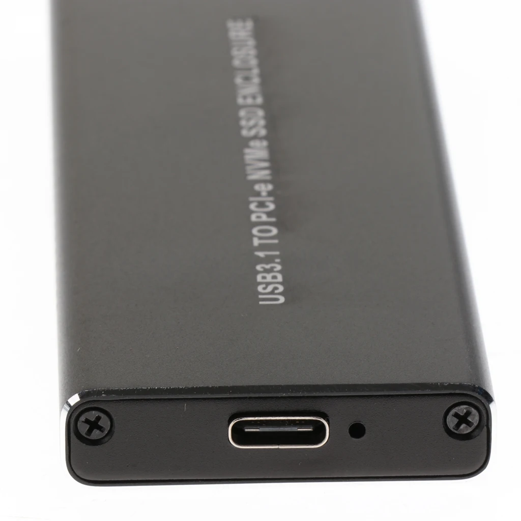 NVME SSD корпус 10 Гбит/с USB3.1 Gen2 к NVMe M2 ключ M USB C адаптер чехол PCIe для Windows Mac OS|Сетевые