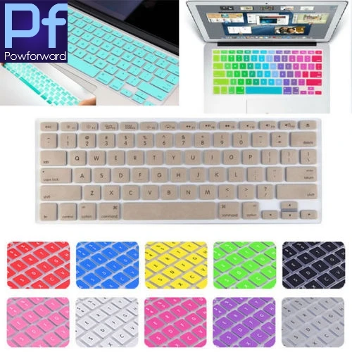 Силиконовый защитный чехол для клавиатуры Apple Macbook Air 13 ноутбука 2017 2016 2015 2014 2013 3
