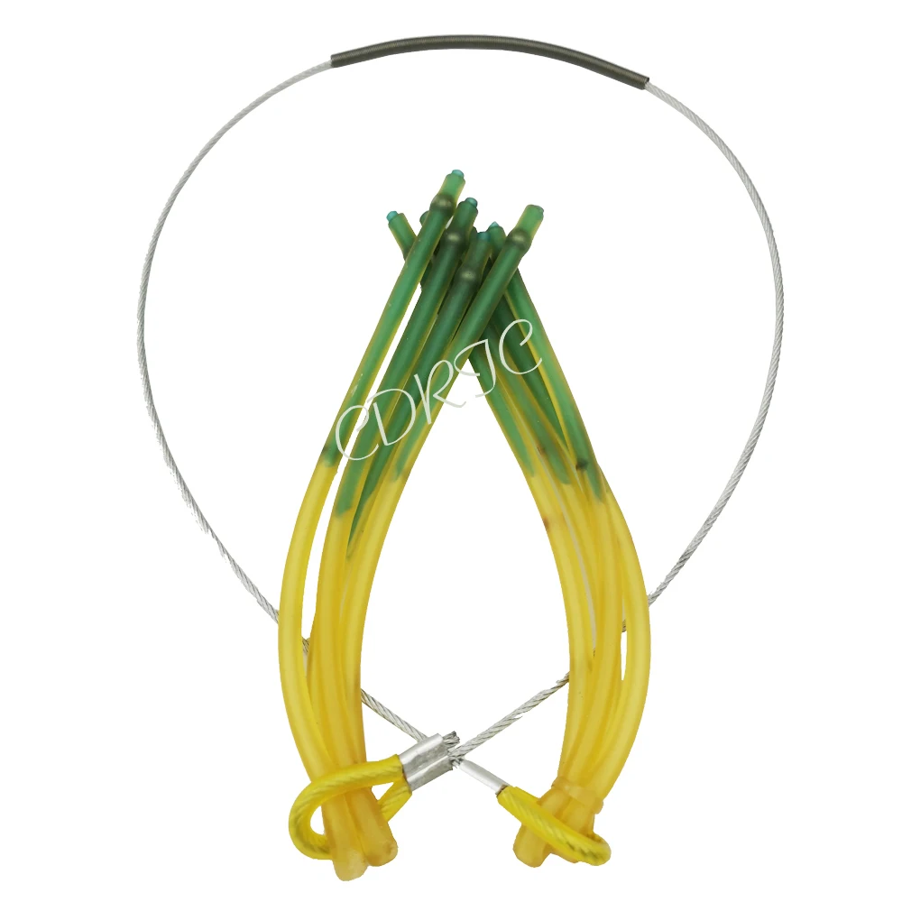 Billig Hohe elastizität durable schleuder gummiband schleuder zubehör spezielle für Neptune 8.9.10.11 Ersatz leder band 2 farben