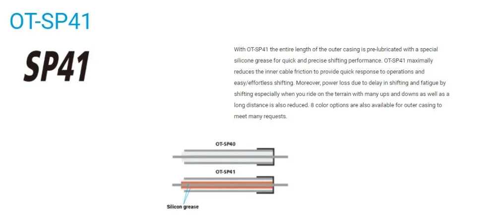Shimano sis sp41 MTB дорожный велосипед 4 мм корпус переключения для XTR DURA ACE XT ULTEGRA