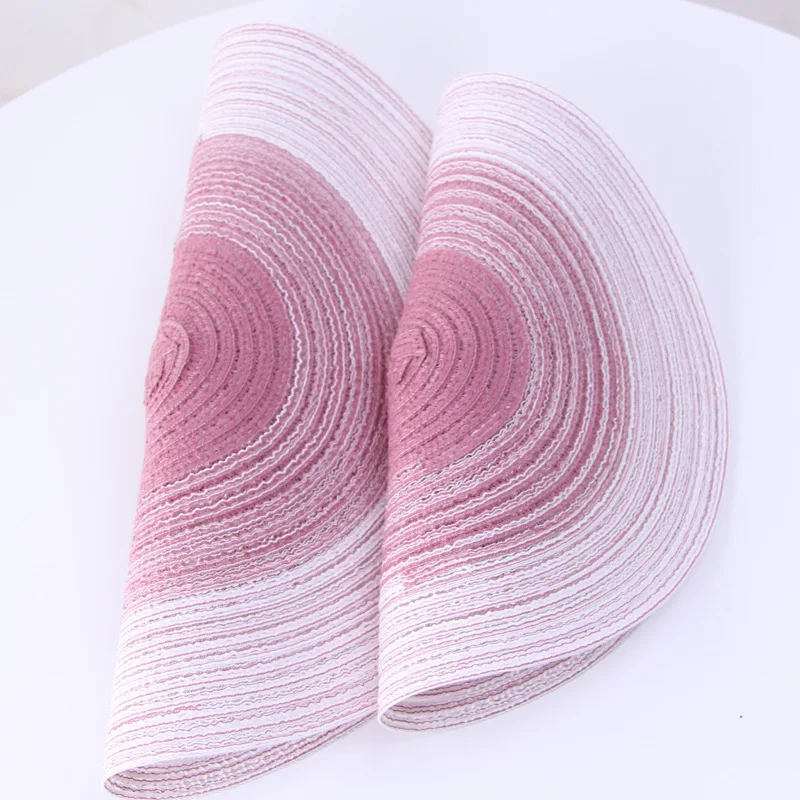 جولة المنسوجة المفارش القطن الغزل المطبخ طاولة طعام الحصير المضادة للانزلاق القرص السلطانية وسادات للماء الحرارة مقاومة المشروبات الوقايا... جولة المنسوجة المفارش القطن الغزل المطبخ طاولة طعام الحصير المضادة للانزلاق القرص السلطانية وسادات للماء الحرارة مقاومة المشروبات الوقايا...