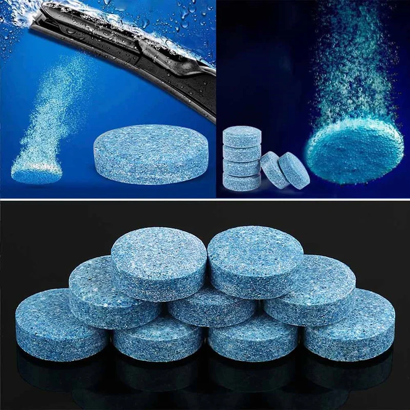 100pcs Multifunctional Effervescent Spray Cleaner Portable Concentrated Strong Cleaning HOT SALE Car Window/Household Cleaning