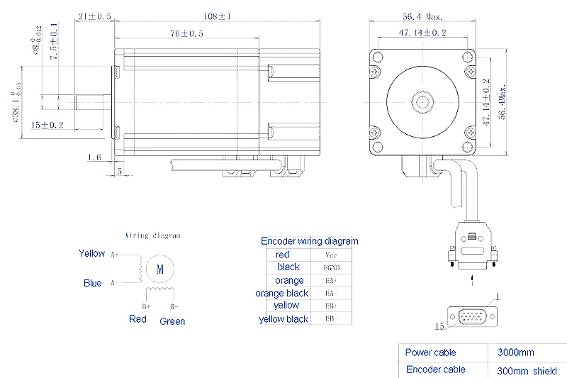 Closed loop stepper motor